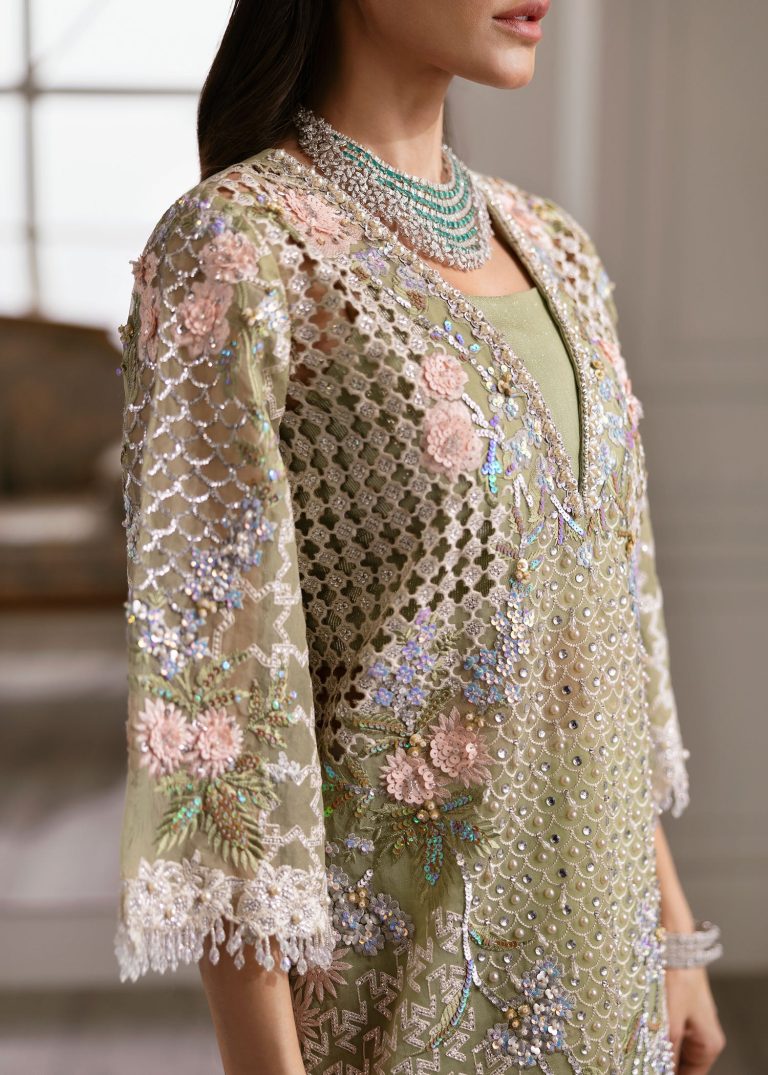 Crimson X Saira Shakira Unstitched Wedding Collection   | CW24-D3 - Image 6