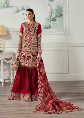 Crimson X Saira Shakira Unstitched Wedding Collection   | CW24-D7