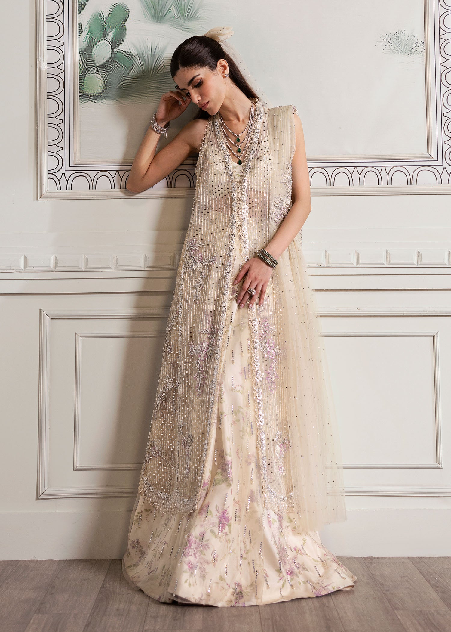 Crimson X Saira Shakira Unstitched Wedding Collection   | CW24-D4