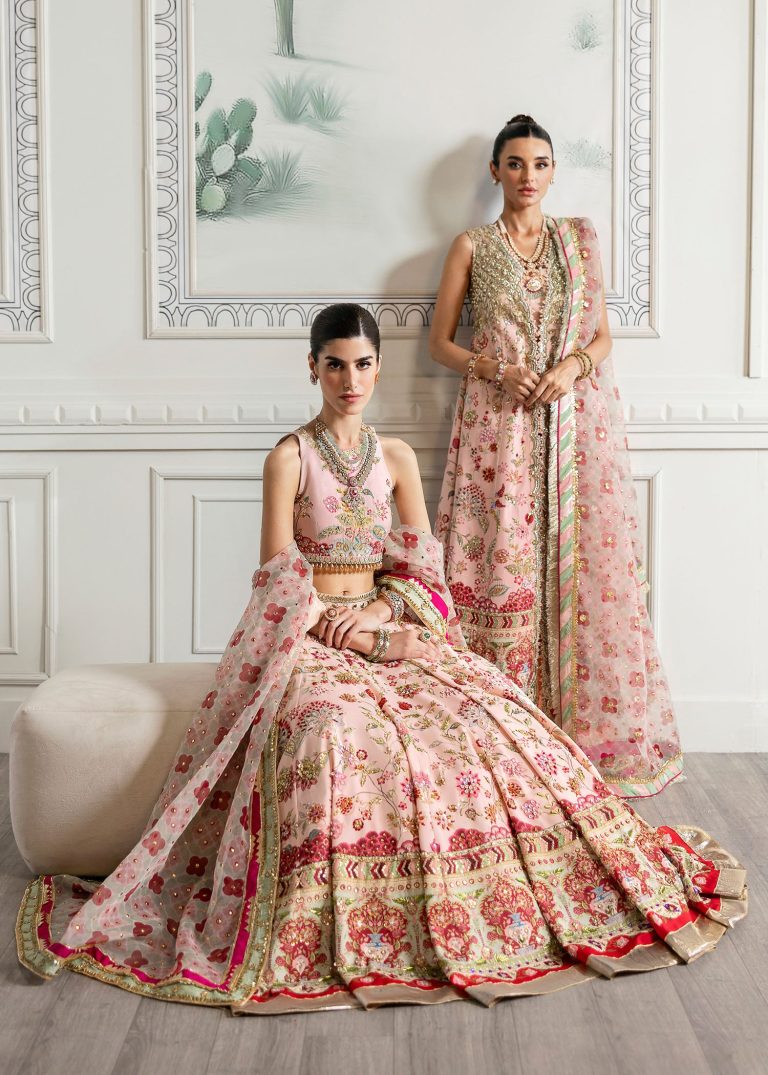 Crimson X Saira Shakira Unstitched Wedding Collection   | CW24-D6 - Image 6