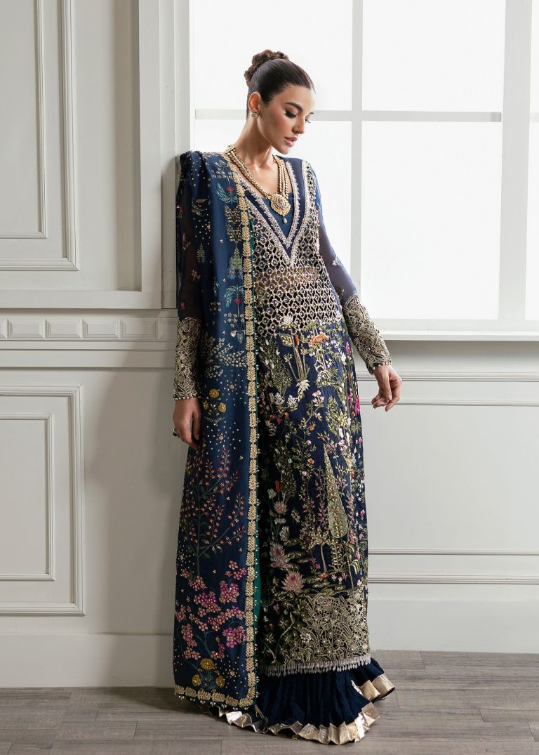 Crimson X Saira Shakira Unstitched Wedding Collection   | CW24-D2 - Image 6