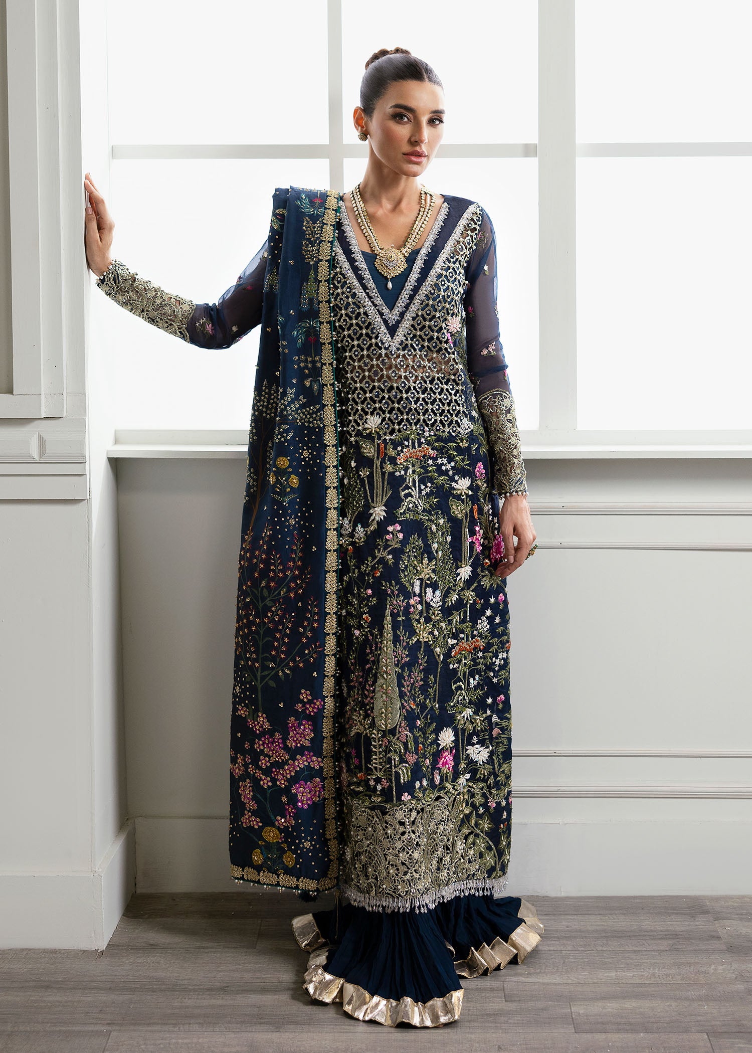 Crimson X Saira Shakira Unstitched Wedding Collection   | CW24-D2