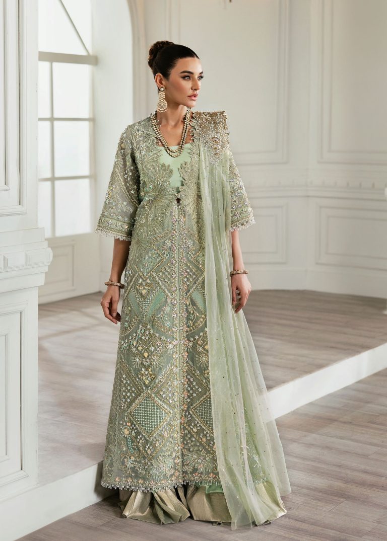 Crimson X Saira Shakira Unstitched Wedding Collection   | CW24-D1 - Image 5