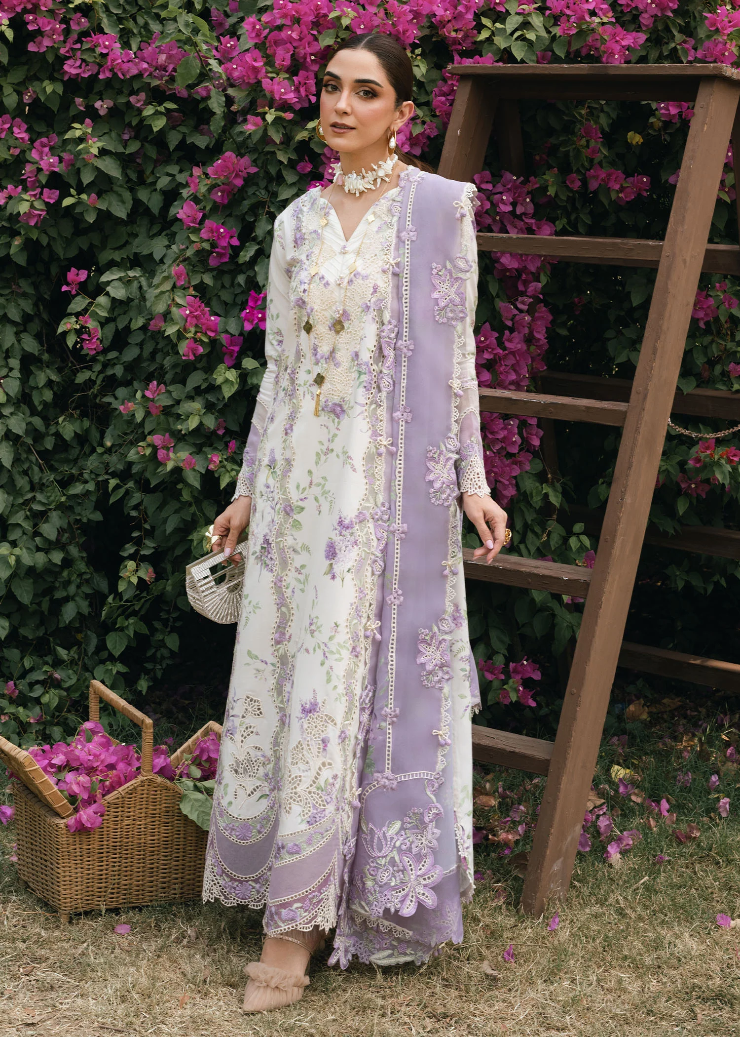 Crimson Tasawar Lavender Fall - D5B