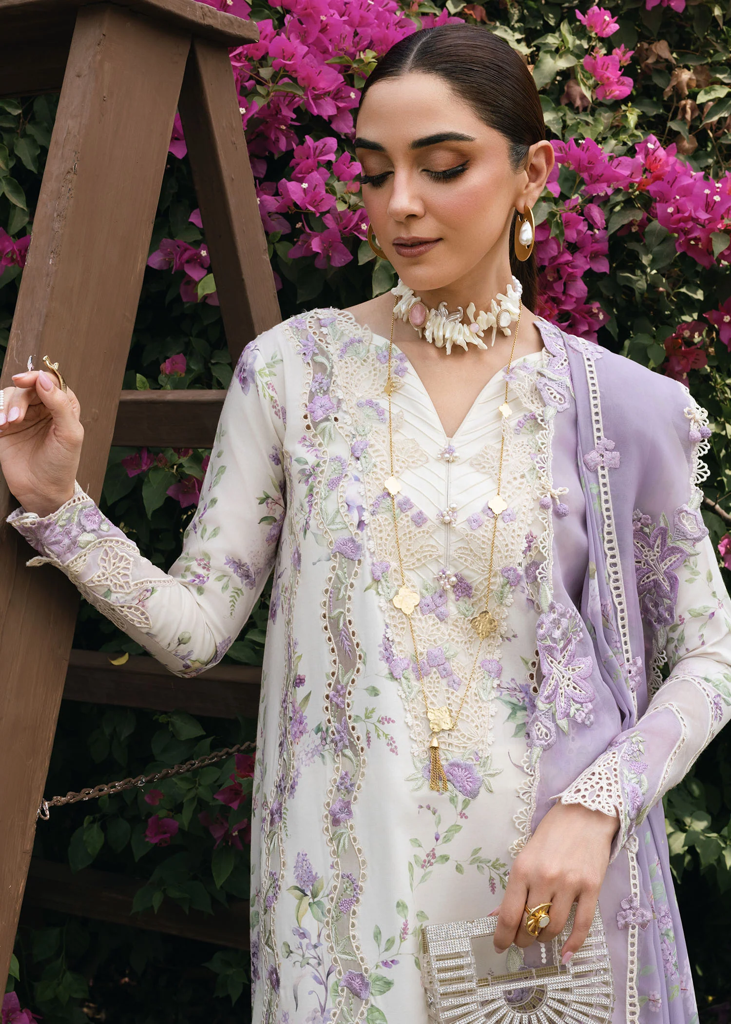 Crimson Tasawar Lavender Fall - D5B - Image 4