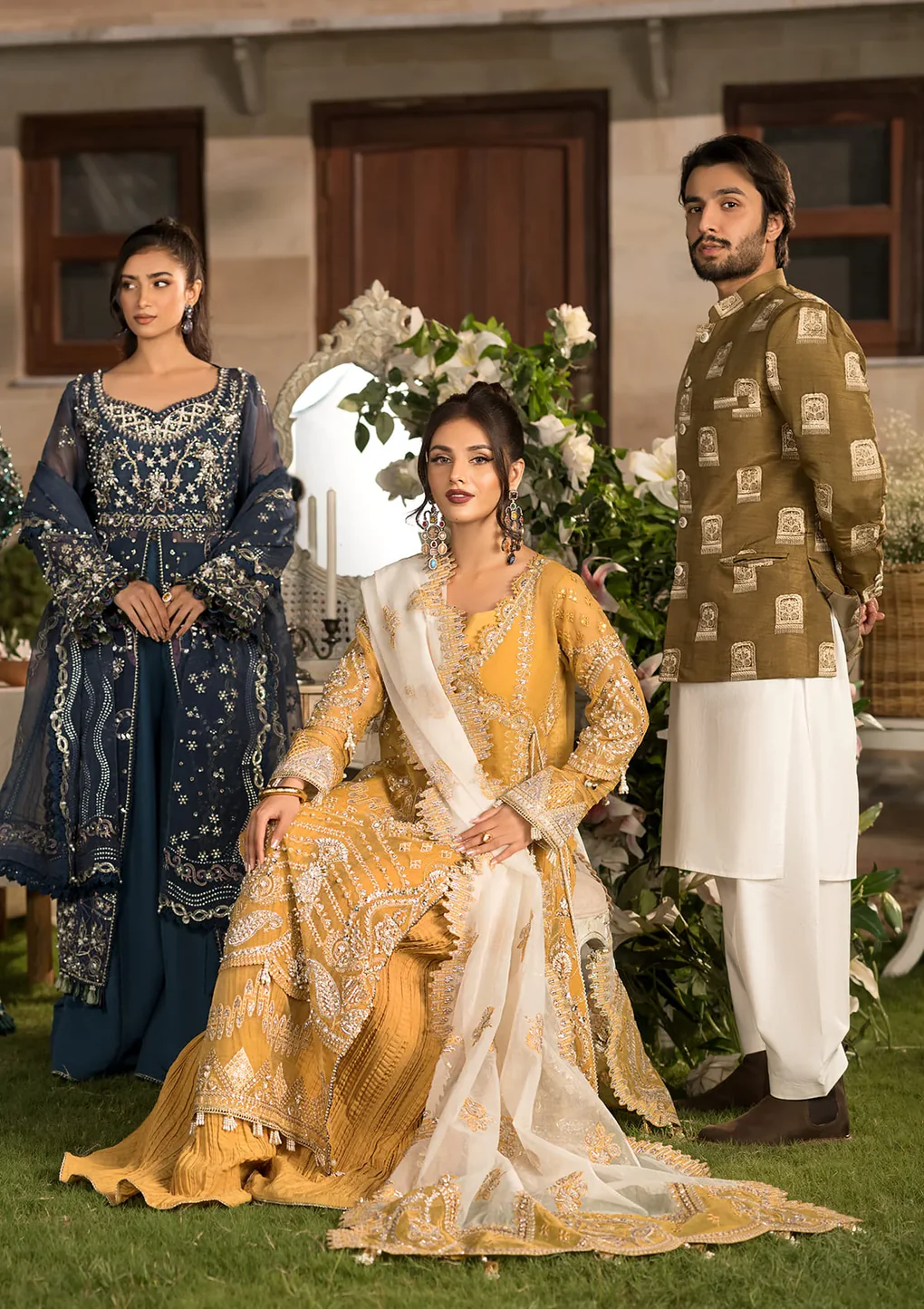 Celebrations by Elaf   Formal Handwork Collection | EFH-07 - Image 3