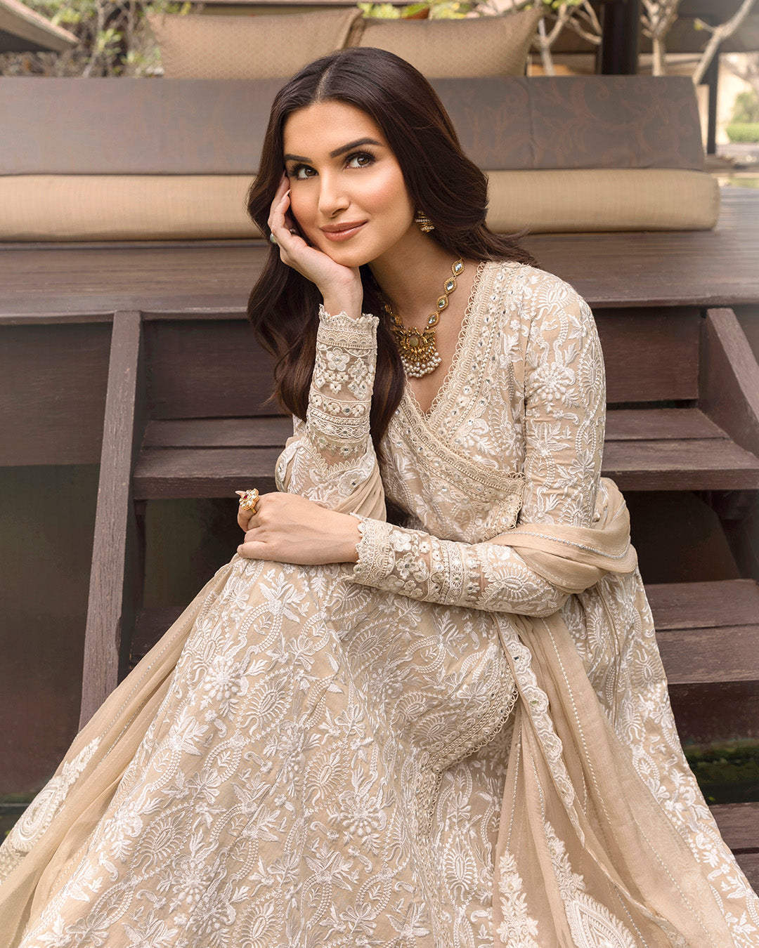 Tara Sutaria X Faiza Saqlain Lawn 2025 | Ilima - Image 5