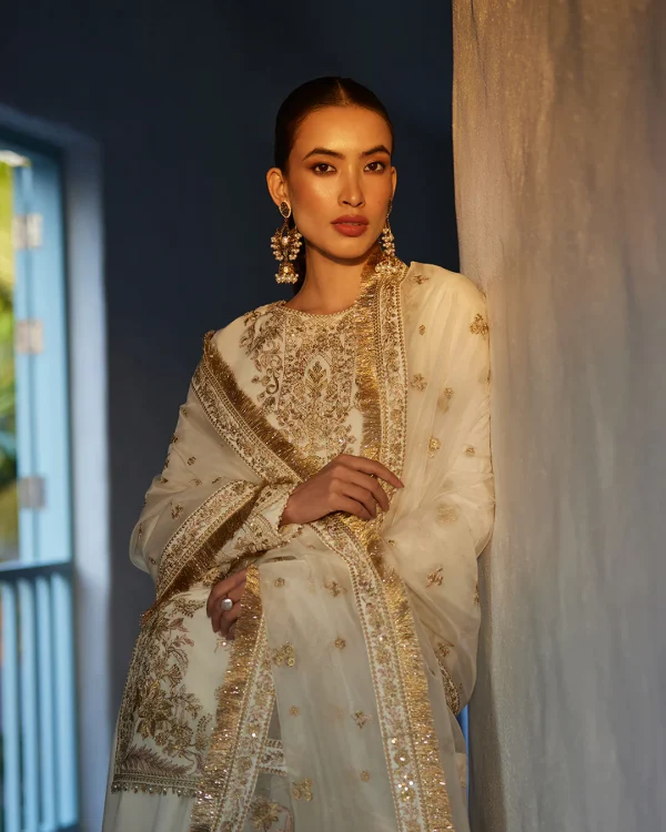 Faiza Saqlain Luxury Lawn 2024 | Mirhana - Image 3