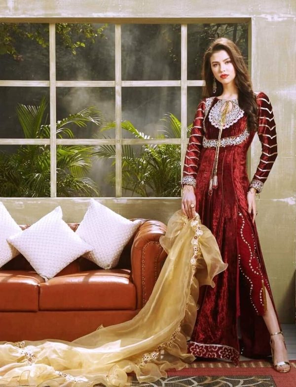 Zara Hayaat Festive Collection  - ROSE WOOD 20 W7 - Image 4