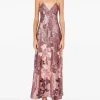 Lethicia Bronstein Afrodite sequinned floral dress