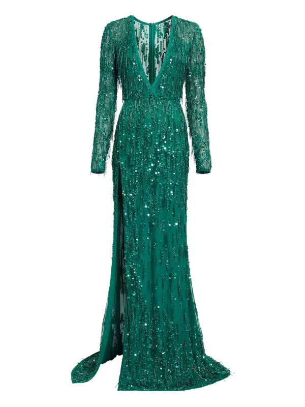 Elie Saab Bead-Embellished Maxi