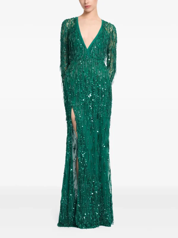 Elie Saab Bead-Embellished Maxi - Image 2
