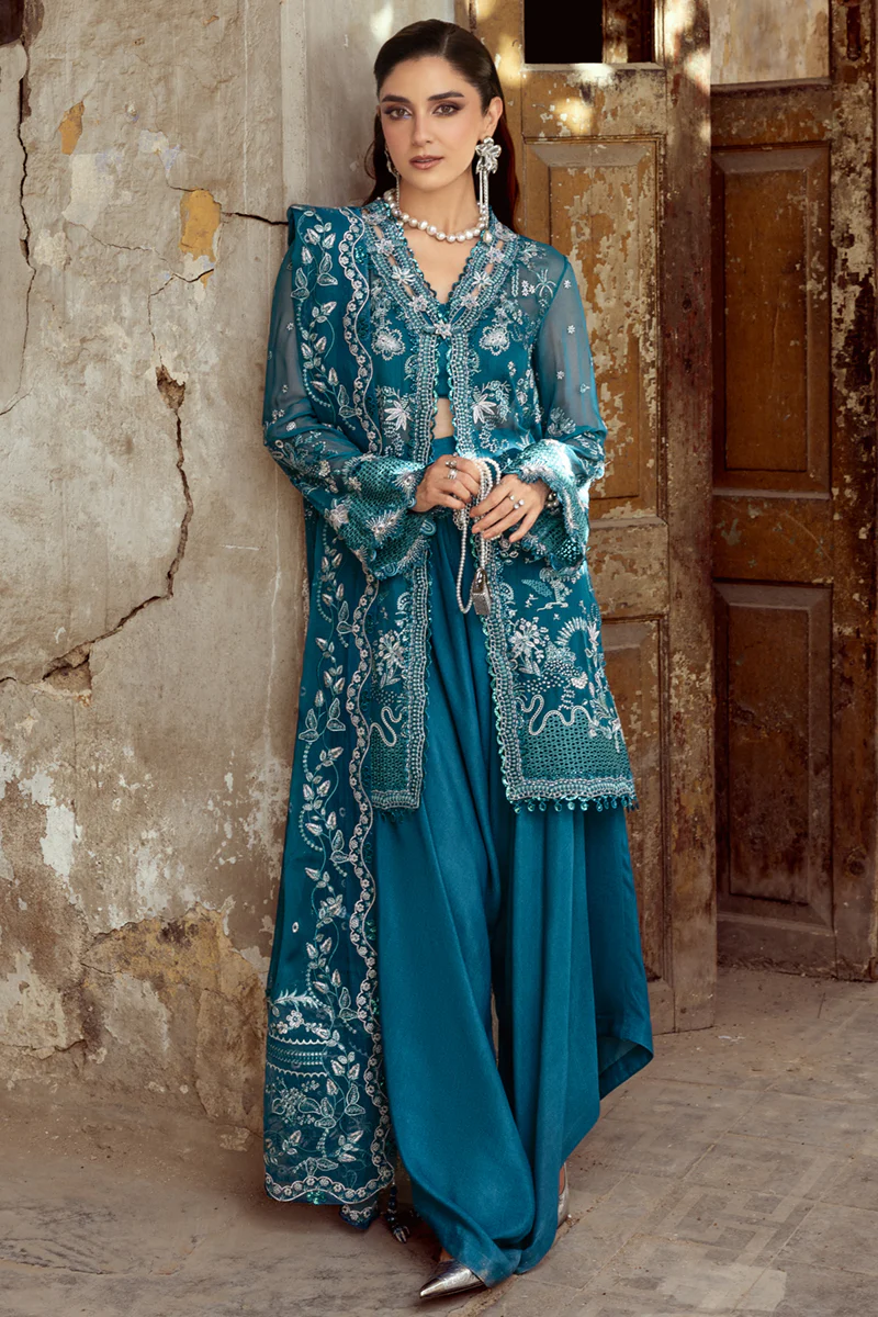 Qalamkar Chiffon Collection | Chiffons 2025 | WC-04