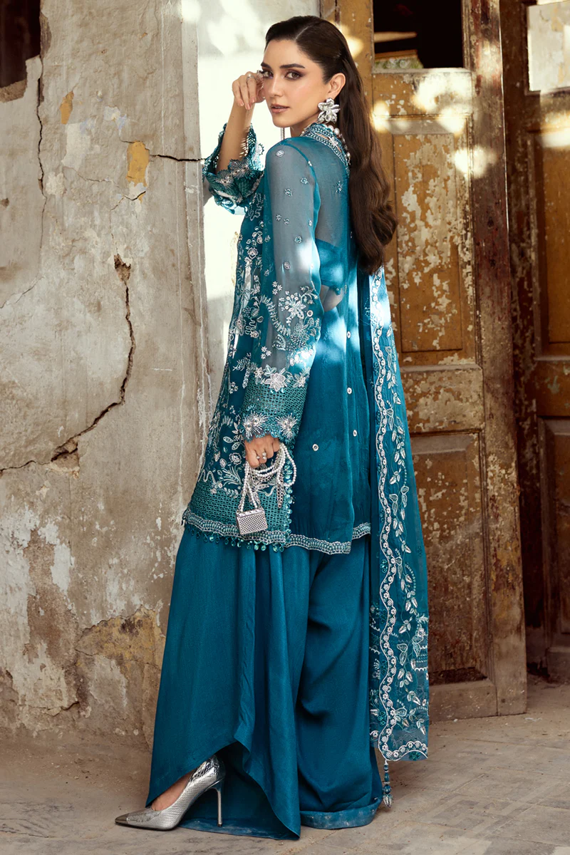 Qalamkar Chiffon Collection | Chiffons 2025 | WC-04 - Image 3
