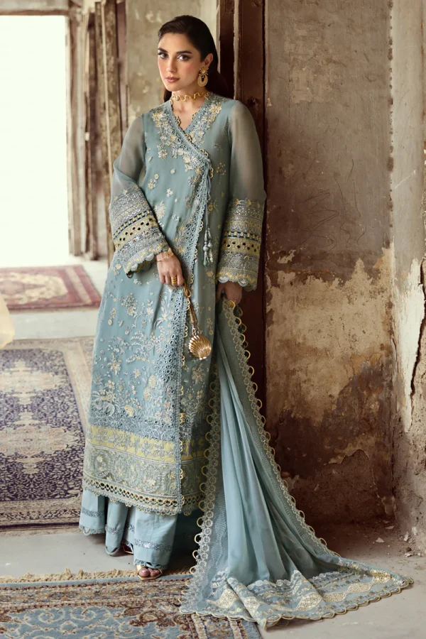 Qalamkar Chiffon Collection | Chiffons 2025 | WC-08 - Image 2