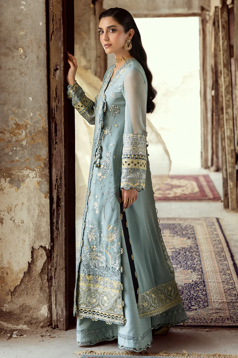 Qalamkar Chiffon Collection | Chiffons 2025 | WC-08 - Image 3