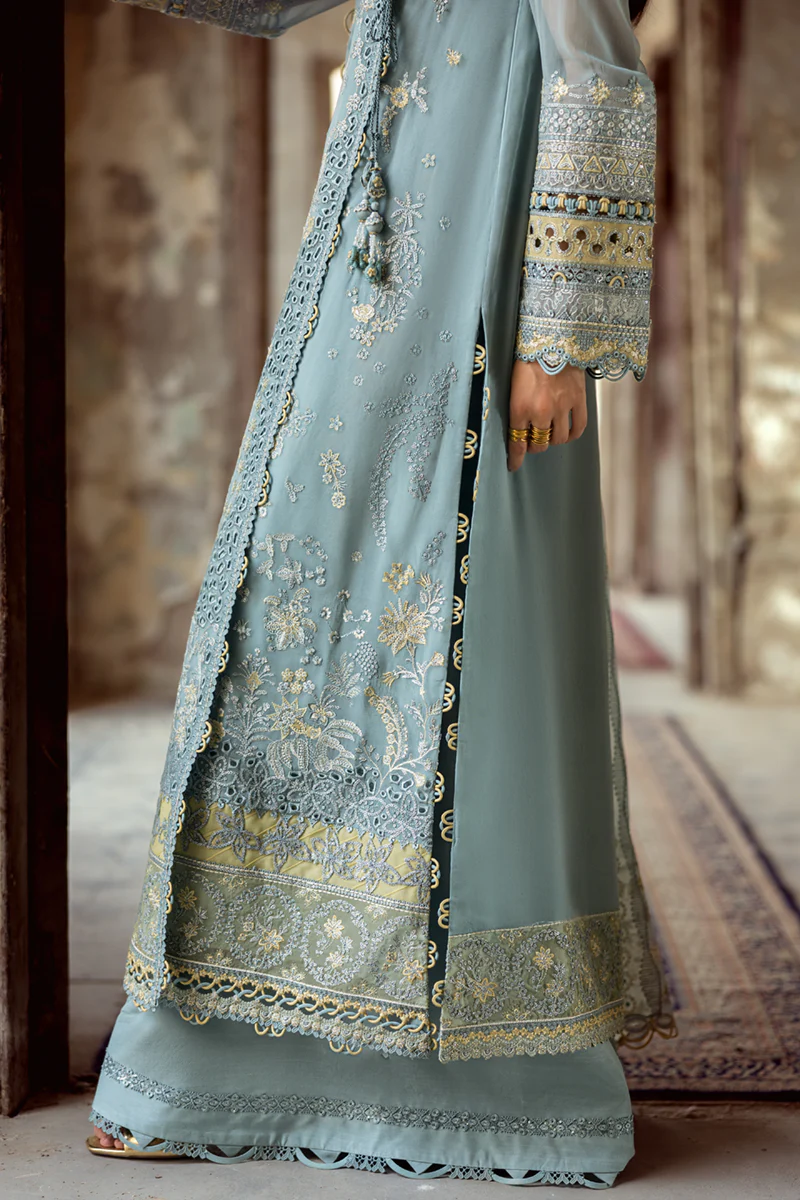 Qalamkar Chiffon Collection | Chiffons 2025 | WC-08 - Image 4