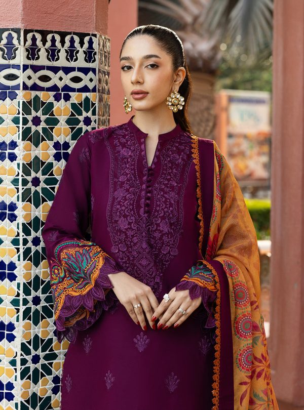 Zainab Chottani Chikankari Lawn 2025 | 6B - Image 2