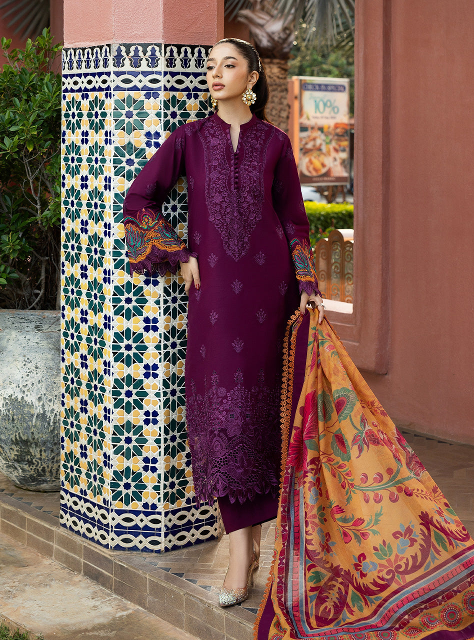 Zainab Chottani Chikankari Lawn 2025 | 6B - Image 3