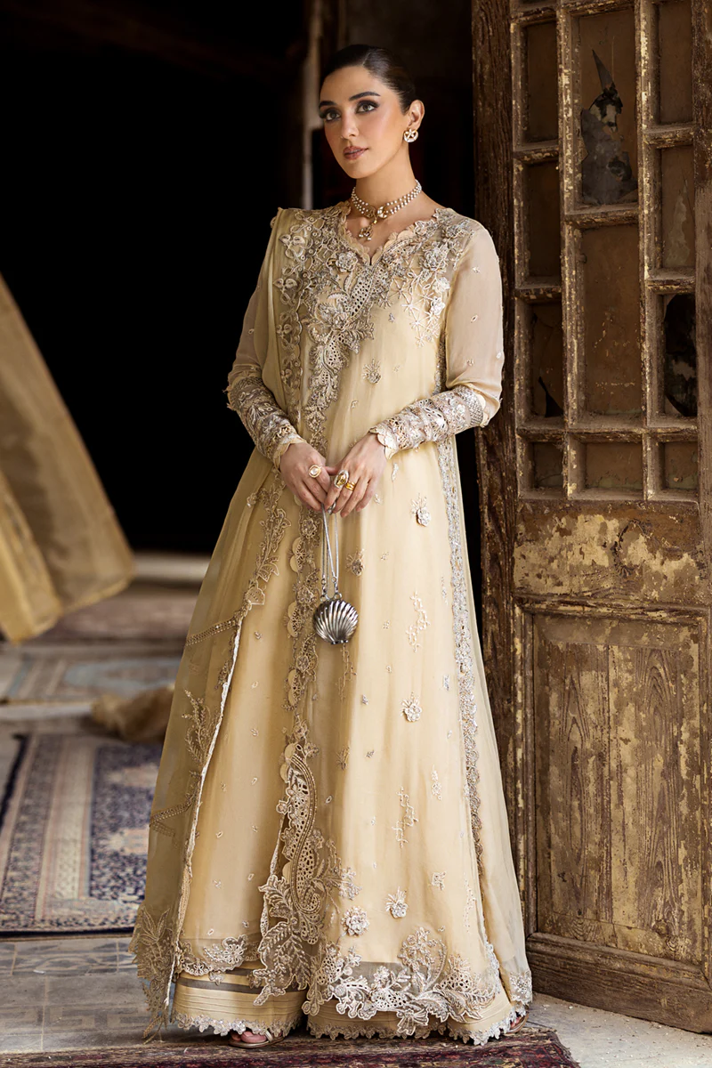 Qalamkar Chiffon Collection | Chiffons 2025 | WC-07