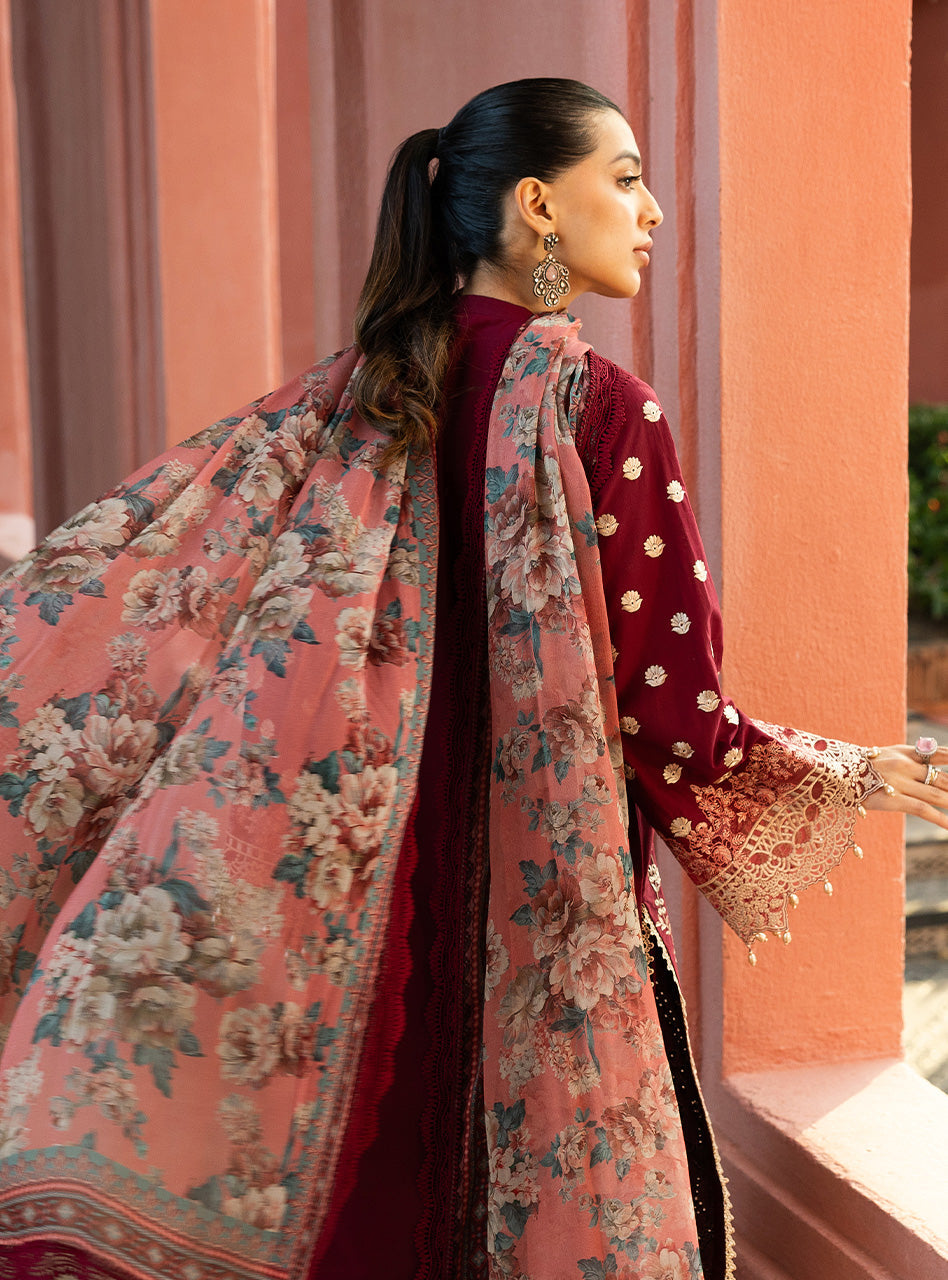Zainab Chottani Chikankari Lawn 2025 | 2B - Image 4