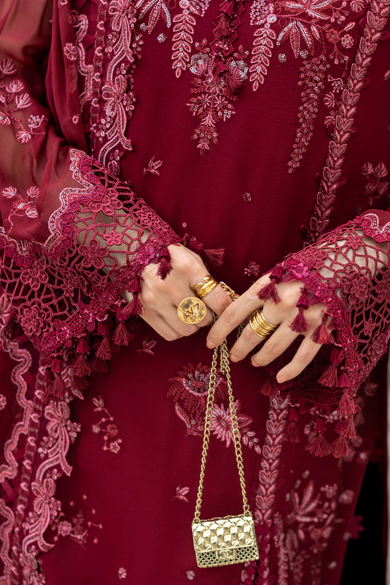 Qalamkar Chiffon Collection | Chiffons 2025 | WC-06 - Image 4