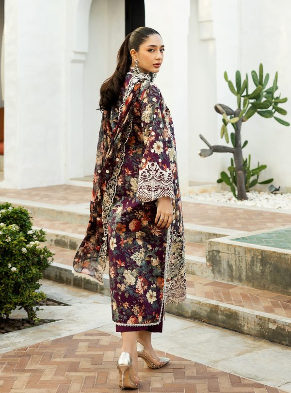 Zainab Chottani Chikankari Lawn 2025 | 10B - Image 2