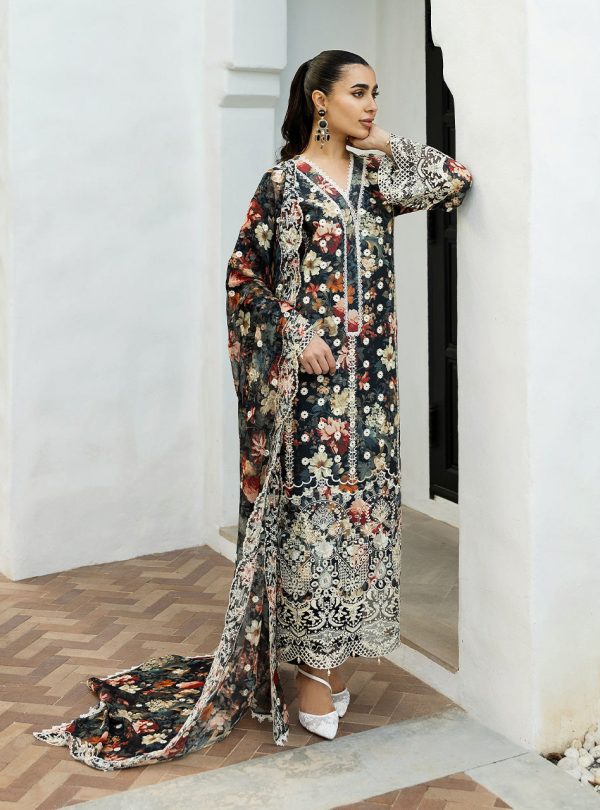Zainab Chottani Chikankari Lawn 2025 | 10A - Image 2