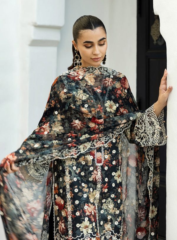 Zainab Chottani Chikankari Lawn 2025 | 10A - Image 4