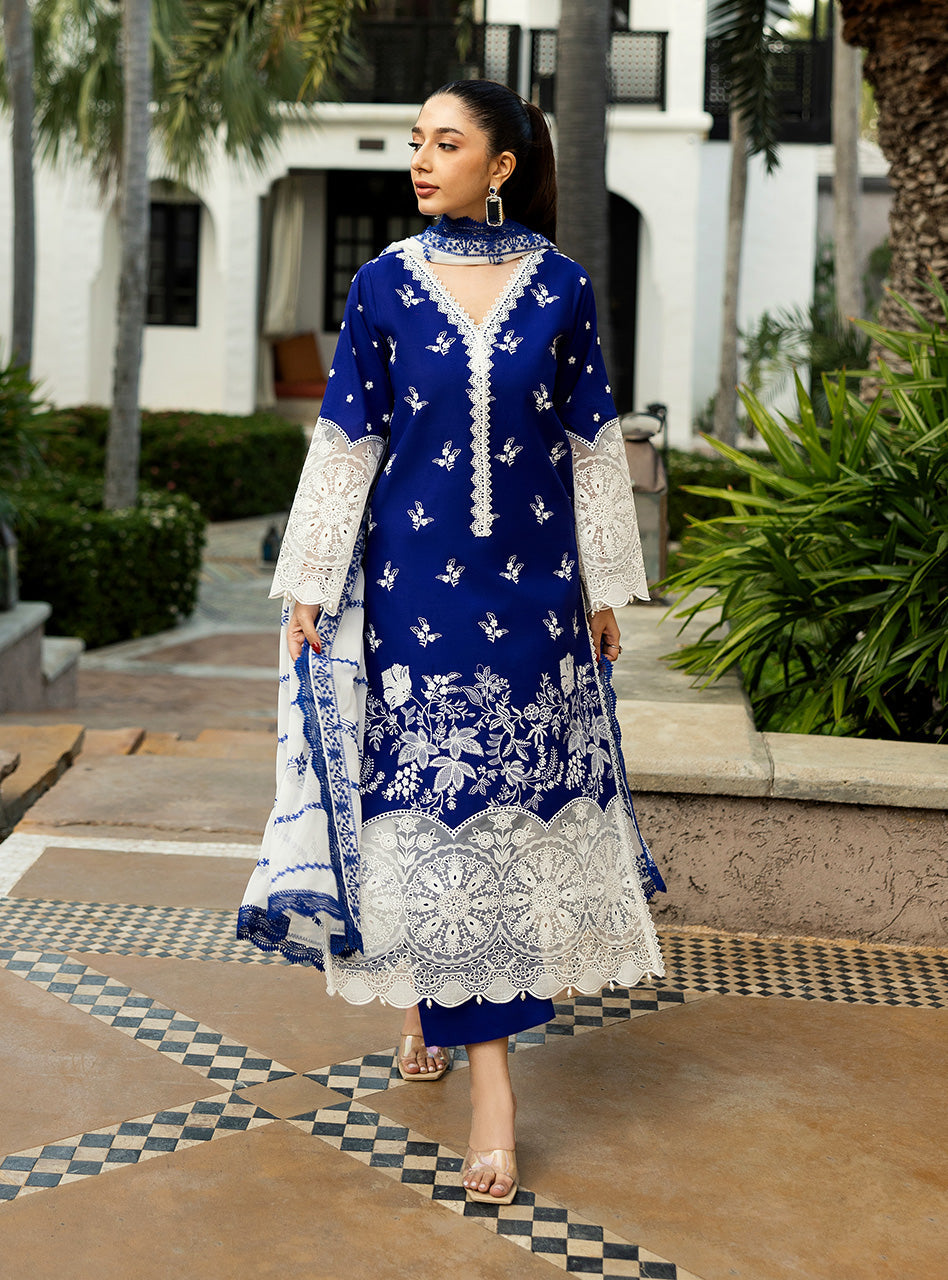 Zainab Chottani Chikankari Lawn 2025 | 11B - Image 4