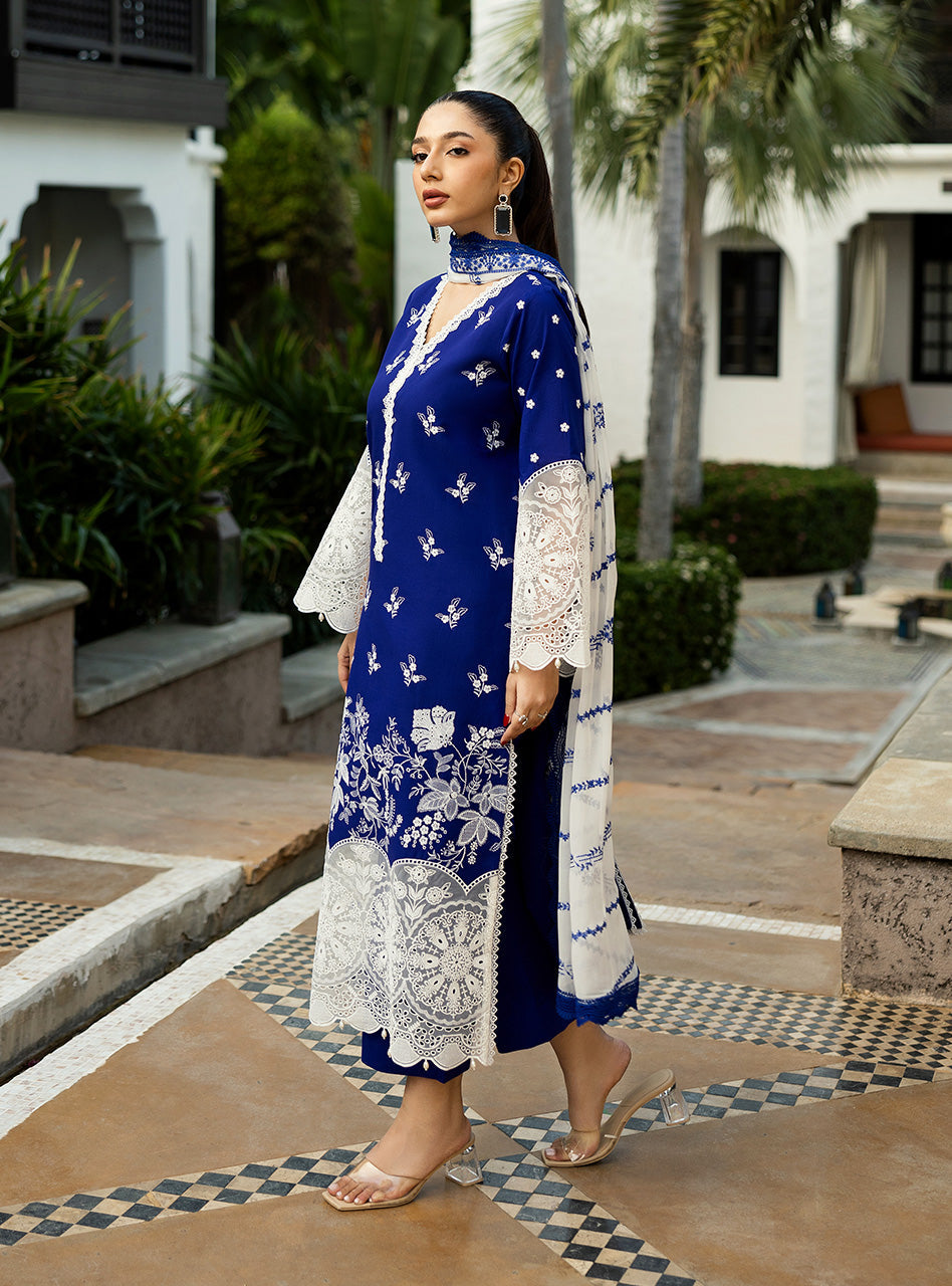 Zainab Chottani Chikankari Lawn 2025 | 11B - Image 3