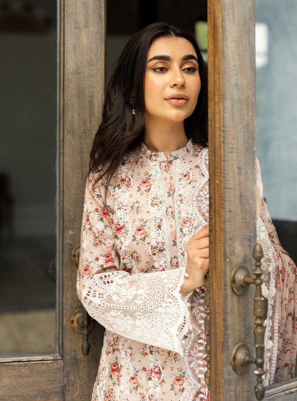 Zainab Chottani Chikankari Lawn 2025 | 9A - Image 2