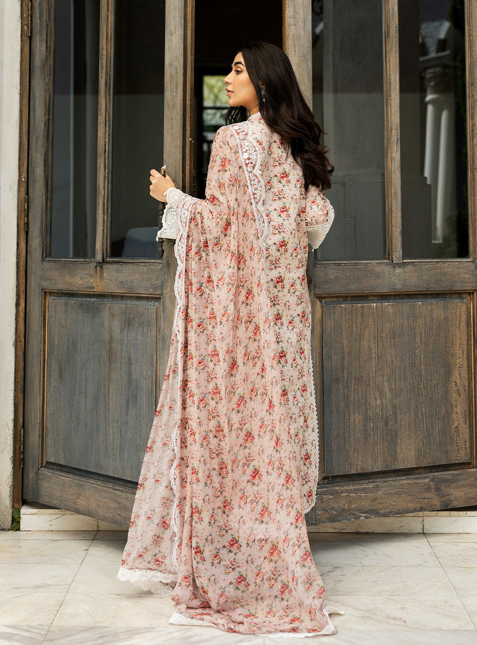 Zainab Chottani Chikankari Lawn 2025 | 9A - Image 3