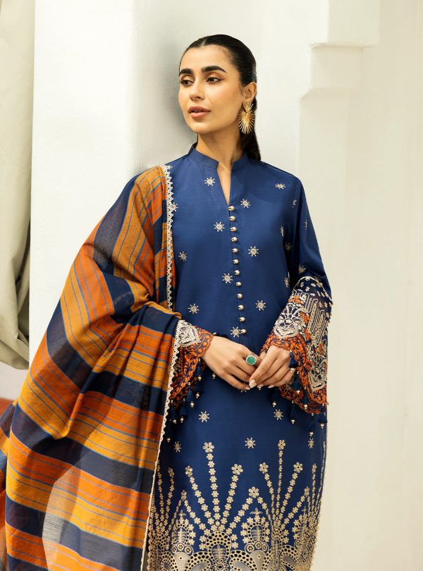 Zainab Chottani Chikankari Lawn 2025 | 3B - Image 4