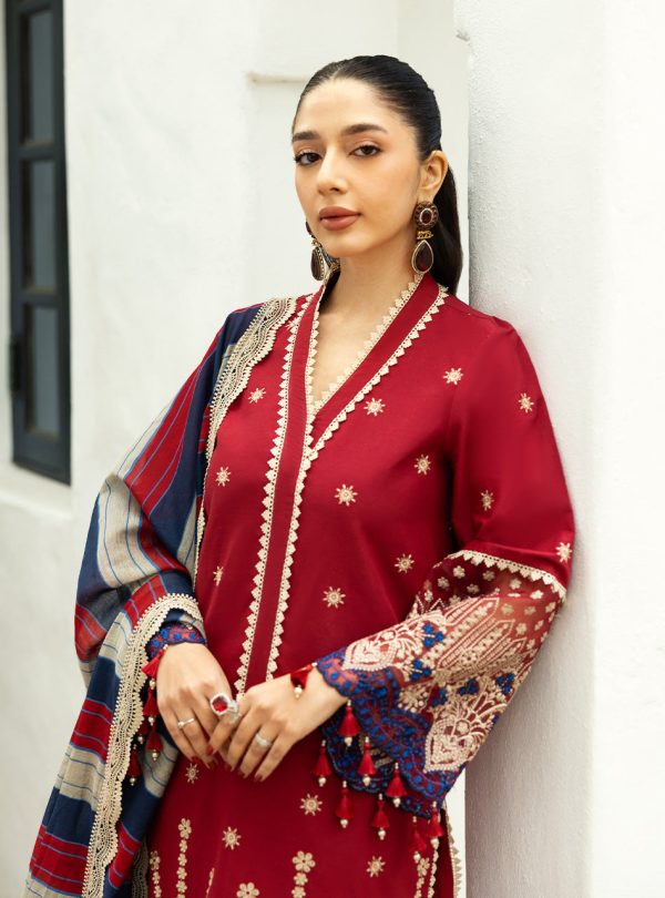 Zainab Chottani Chikankari Lawn 2025 | 3A - Image 4
