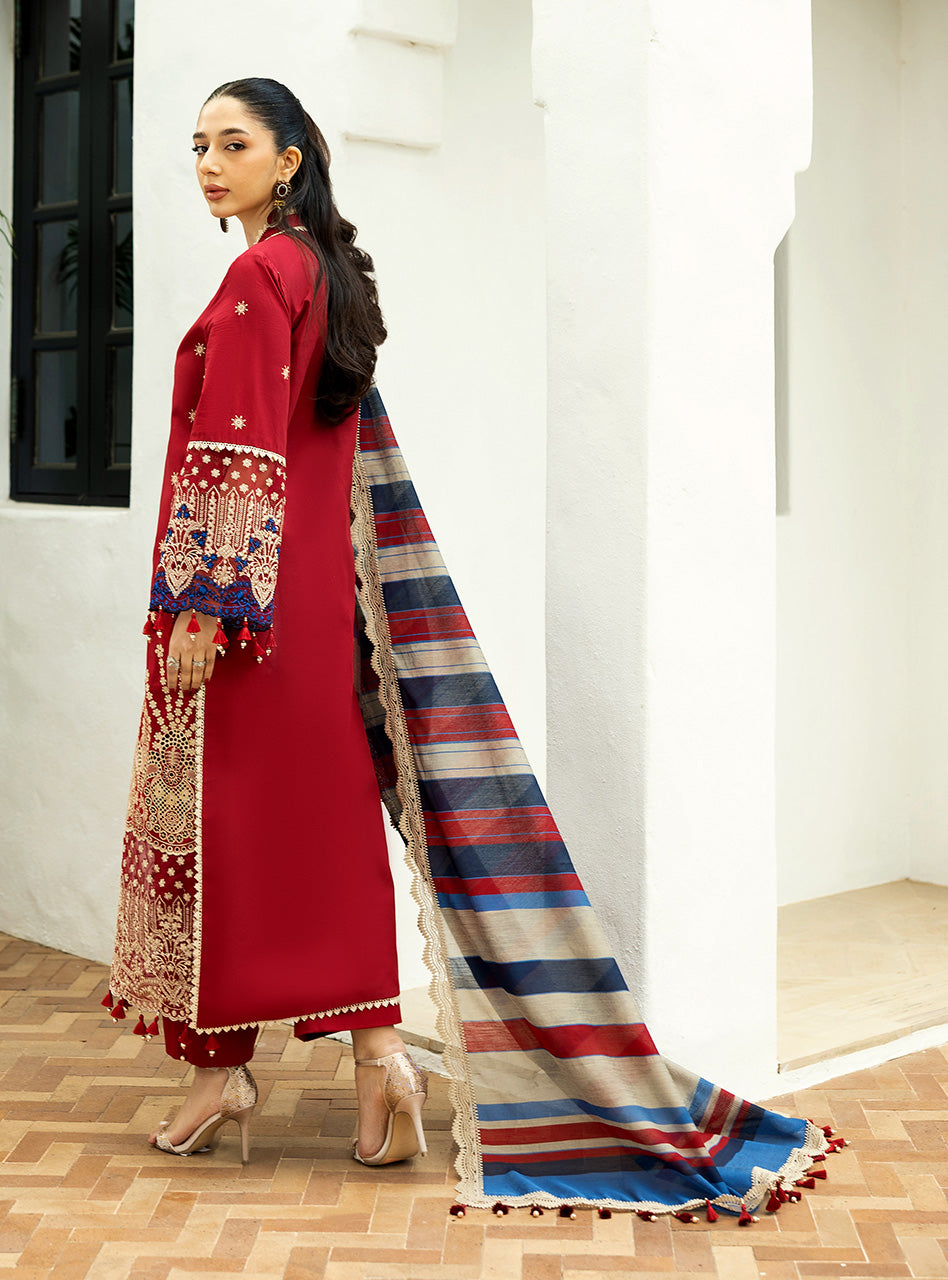 Zainab Chottani Chikankari Lawn 2025 | 3A - Image 5