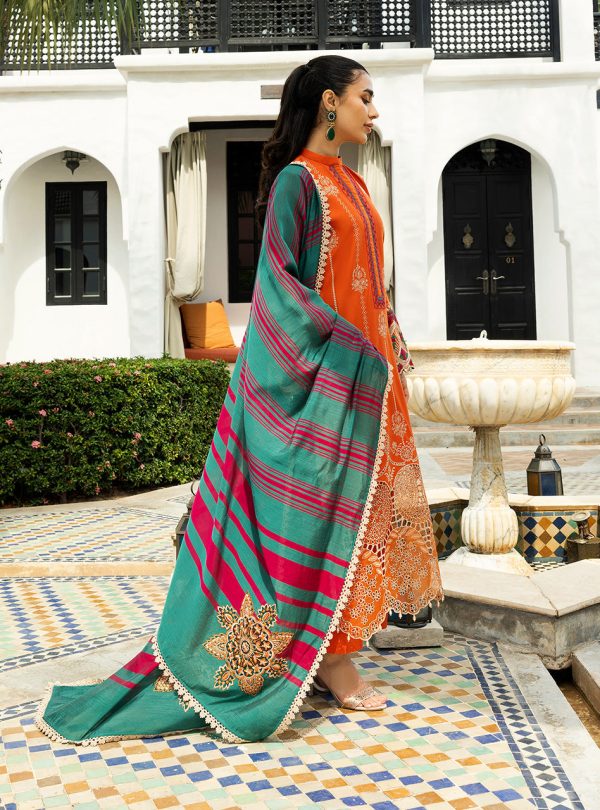 Zainab Chottani Chikankari Lawn 2025 | 1A - Image 2