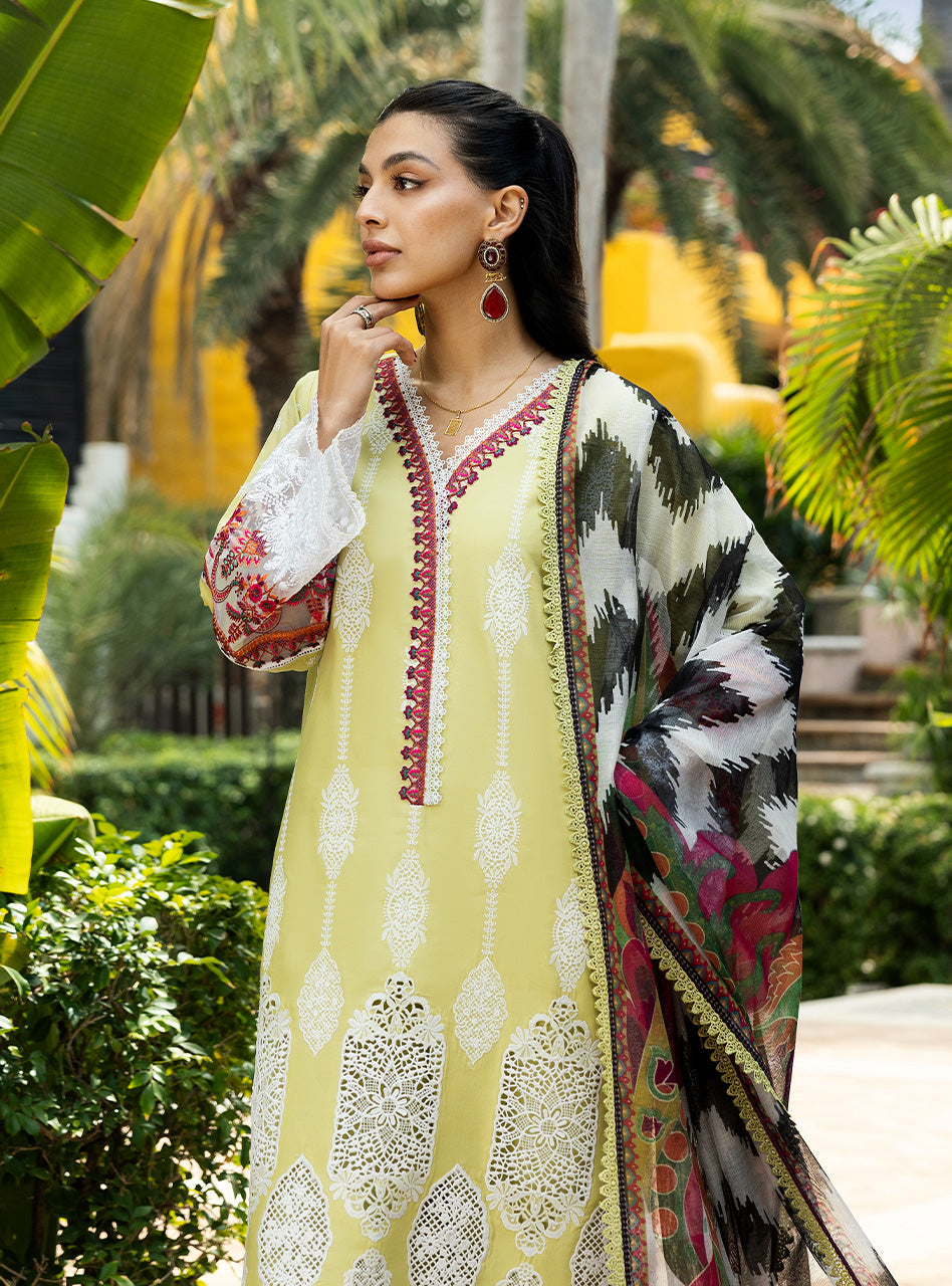 Zainab Chottani Chikankari Lawn 2025 | 12A - Image 6