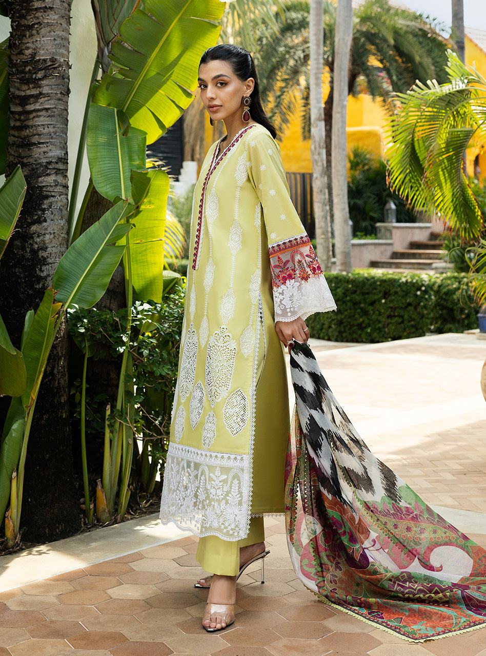 Zainab Chottani Chikankari Lawn 2025 | 12A - Image 5