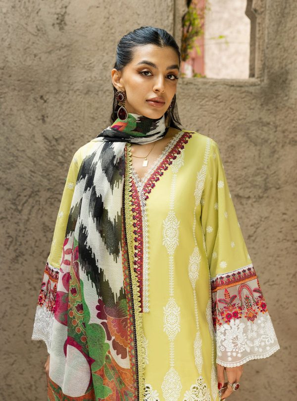 Zainab Chottani Chikankari Lawn 2025 | 12A - Image 4