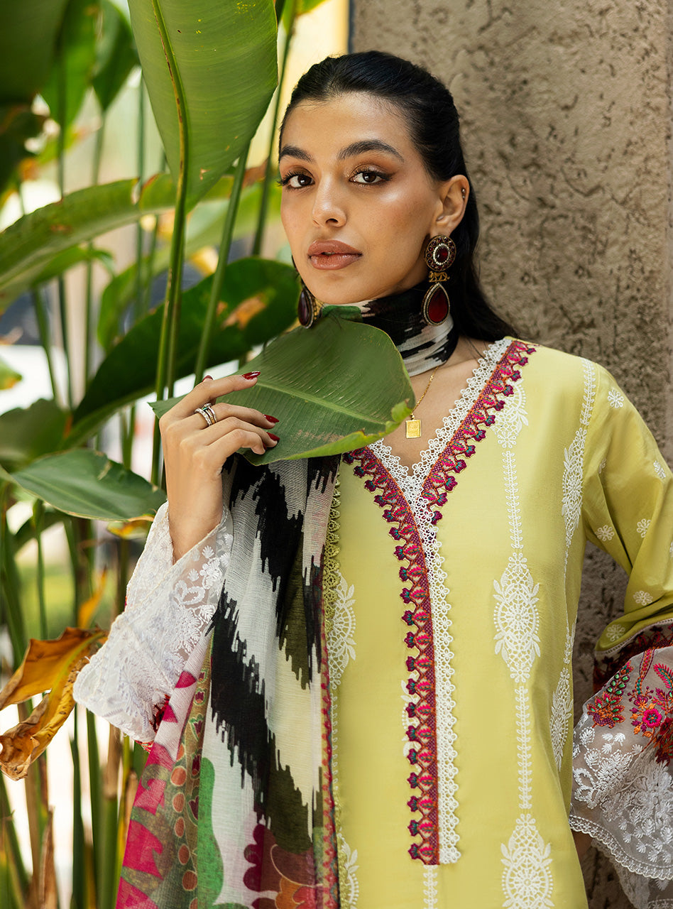 Zainab Chottani Chikankari Lawn 2025 | 12A - Image 3