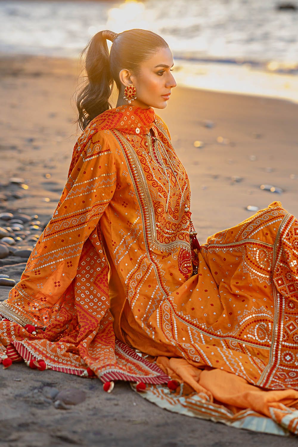 Gul Ahmed Chunri Collection 2025 | BM-52020 - Image 4