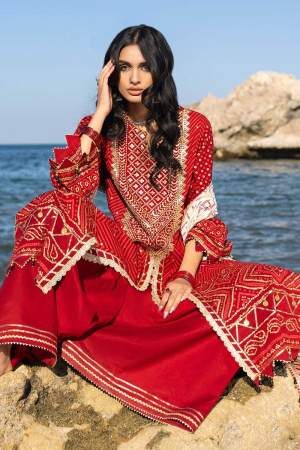 Gul Ahmed Chunri Collection 2025 | BM-52022 - Image 3