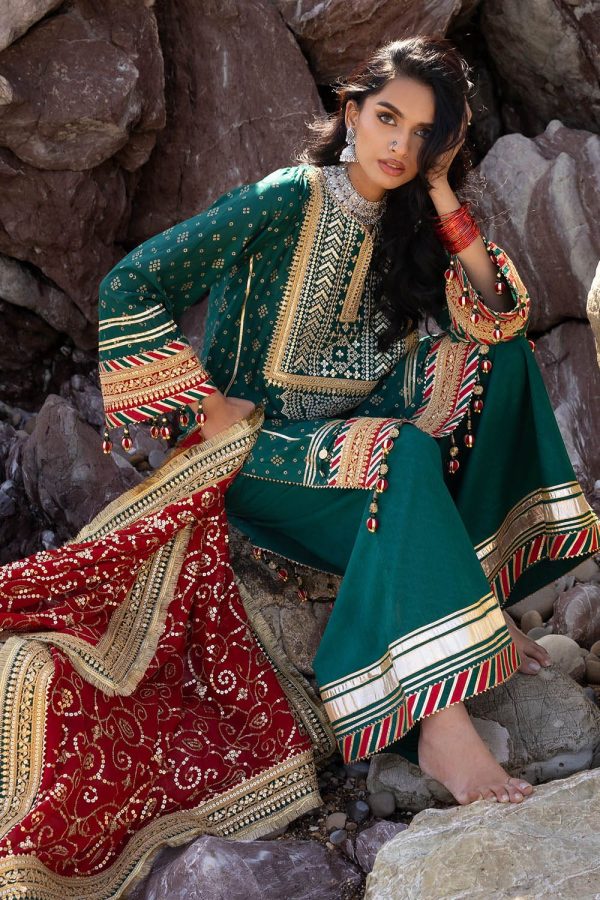Gul Ahmed Chunri Collection 2025 | BM-52024 - Image 2