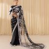 Sapphire Festive Unstitched   Collection | 3SFELX24V628 Black Saree