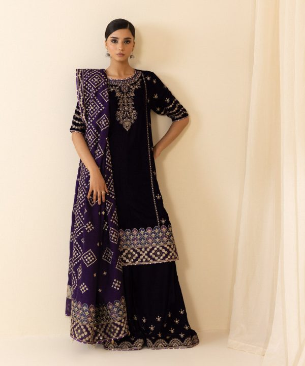 Sapphire Festive Unstitched   Collection | 3SFELX24V660