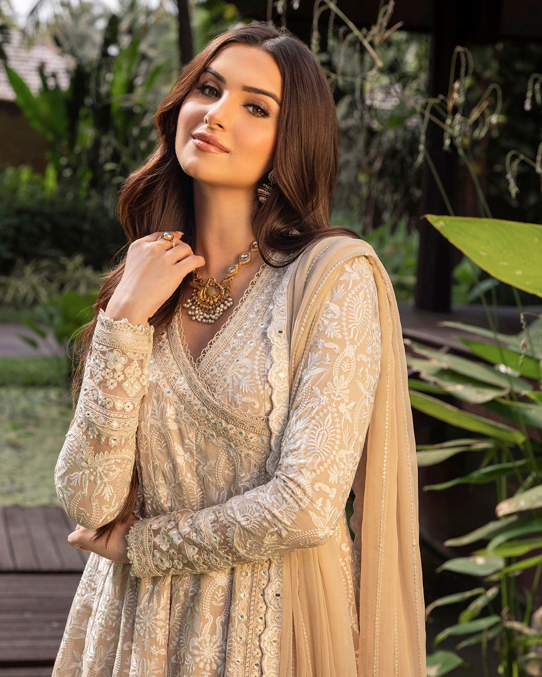 Tara Sutaria X Faiza Saqlain Lawn 2025 | Ilima - Image 6