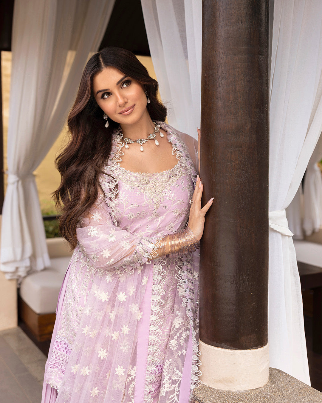 Tara Sutaria X Faiza Saqlain Lawn 2025 | Soma - Image 3