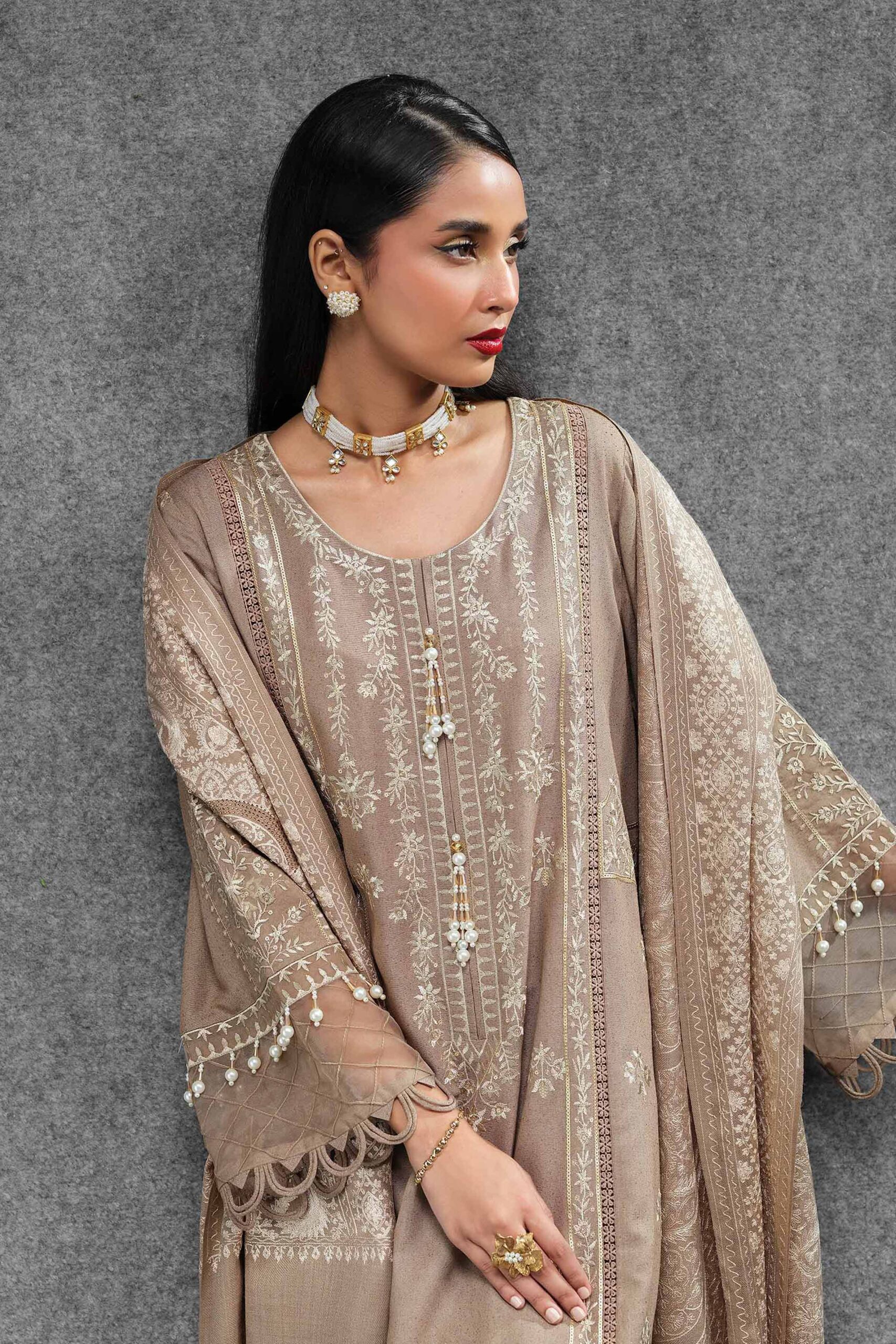 Nishat Linen Winter Collection | 42404391 - Image 2