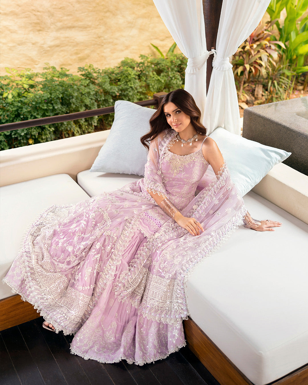 Tara Sutaria X Faiza Saqlain Lawn 2025 | Soma - Image 4